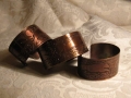 braceles, copper